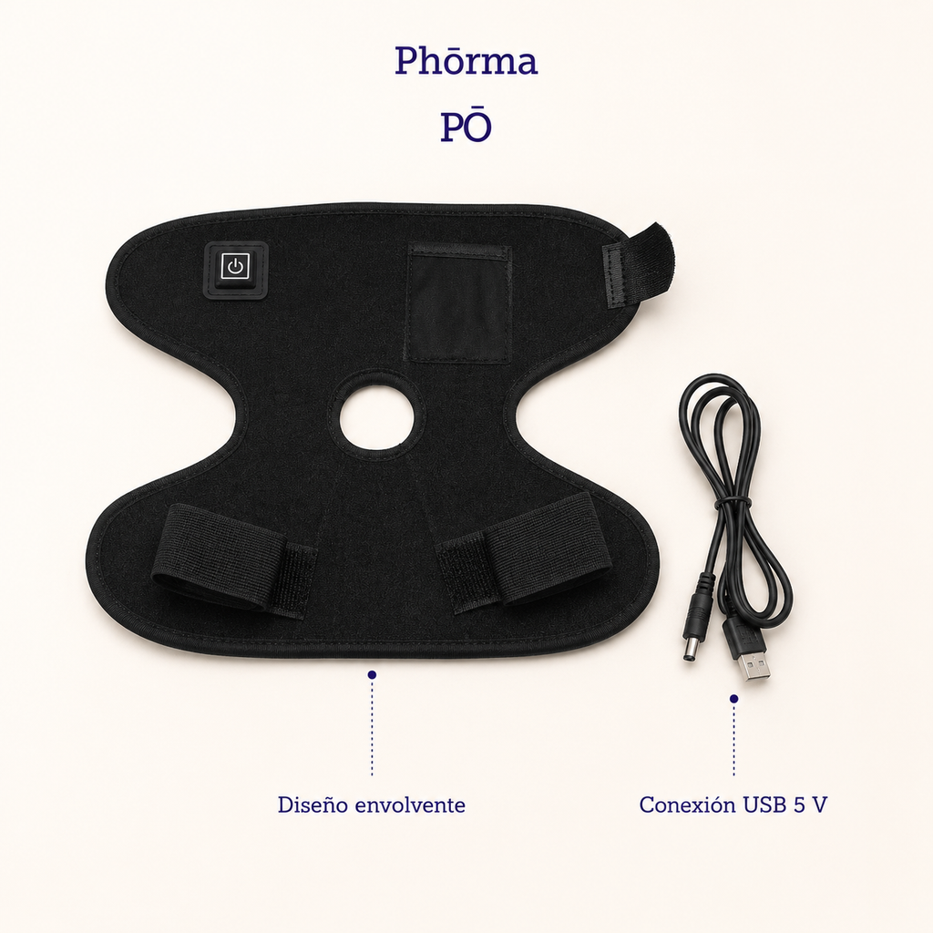 PHŌRMA Ankle Light — Tobillera LED de Luz Roja e Infrarrojo