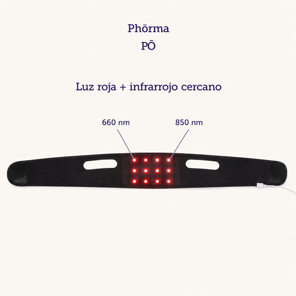 PHŌRMA Flex Light — Banda LED Flexible de Luz Roja e Infrarrojo